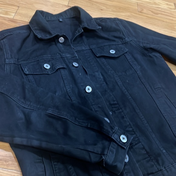 Vintage black Jean jacket - Picture 3 of 3